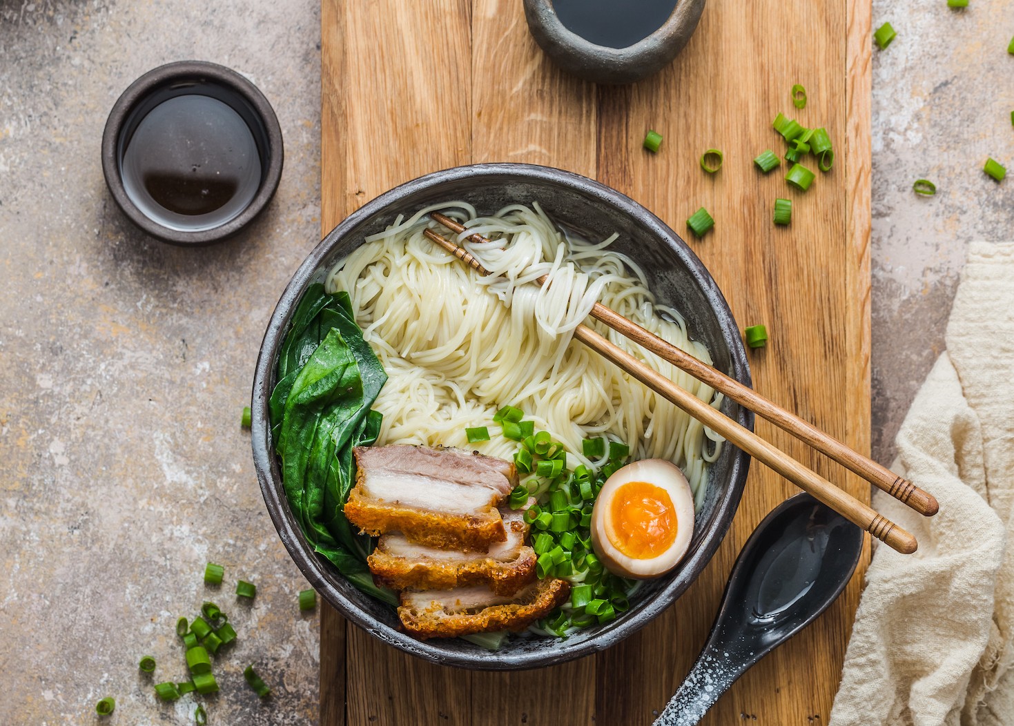 Japanese Ramen and Gyoza