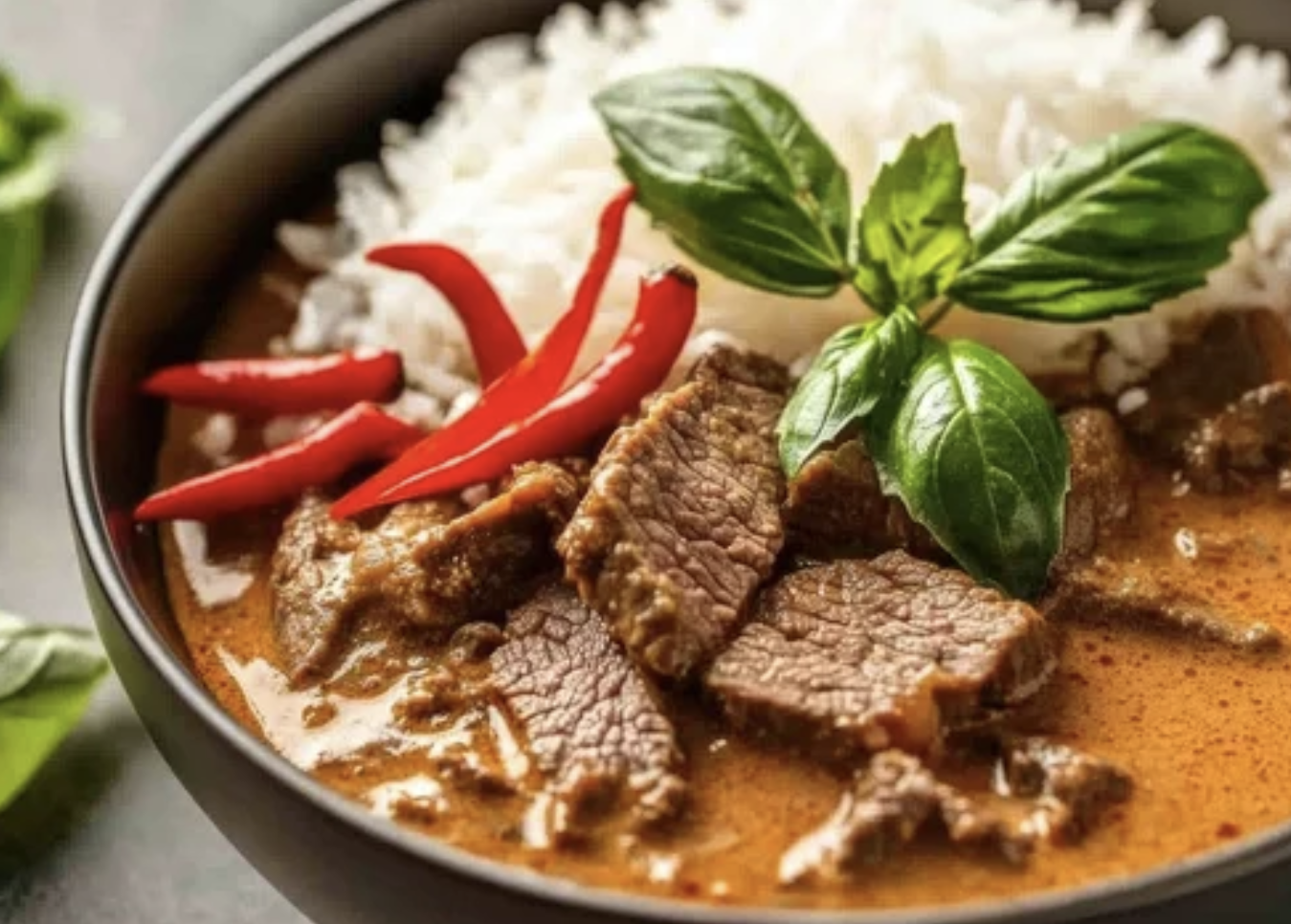 Panang Curry with Beef